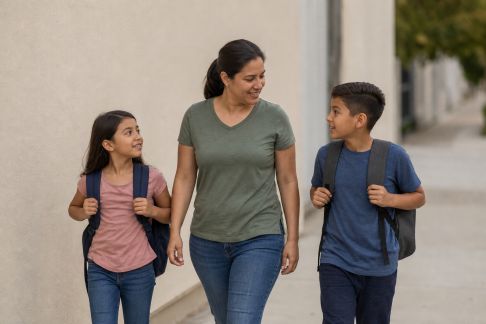 Bien préparer ses enfants aux trajets à pied : conseils pratiques pour un retour à la maison en sécurité