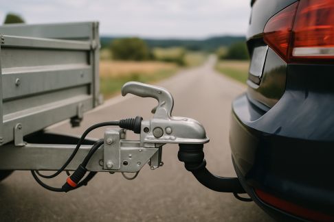 Le permis B96 : pour tracter une remorque en toute légalité