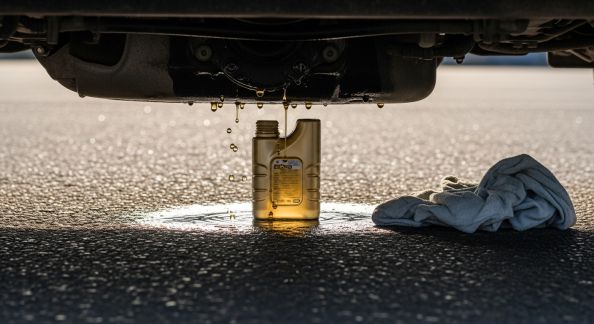 Comment repérer une fuite d’huile moteur : causes et solutions