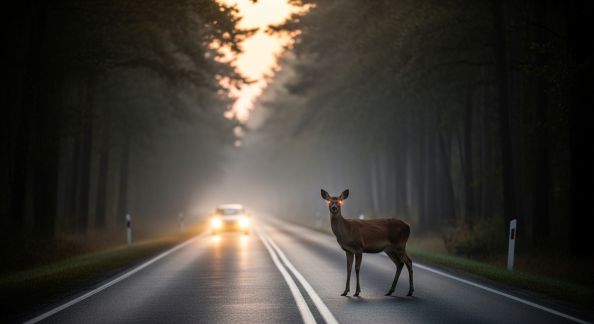 Réagir face aux animaux sur la chaussée : les bons réflexes à adopter