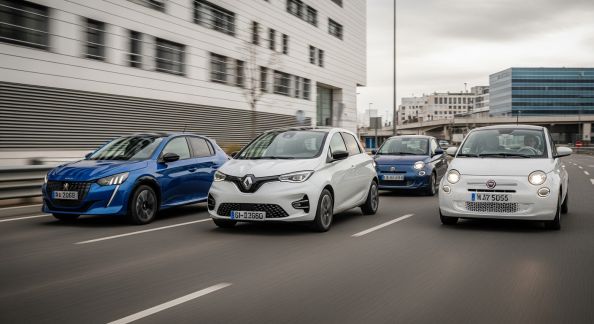 Sélection urbaine : essai de trois micro-citadines électriques