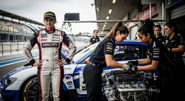 Les femmes qui bousculent le sport auto