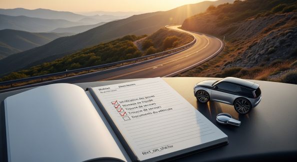 Voyager en toute sécurité : checklist avant de prendre la route