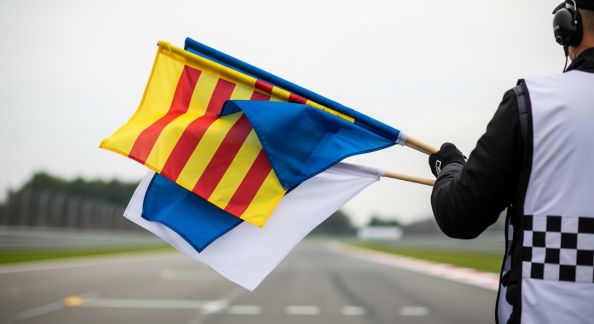 Les drapeaux en sport auto : comprendre leur signification en course
