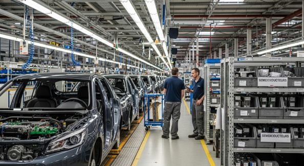 Comment la crise des microprocesseurs impacte les livraisons de voitures neuves