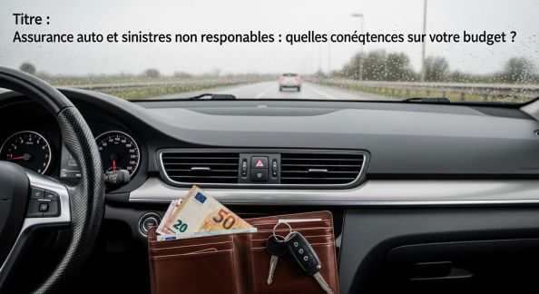 Assurance auto et sinistres non responsables : quelles conséquences sur votre budget ?
