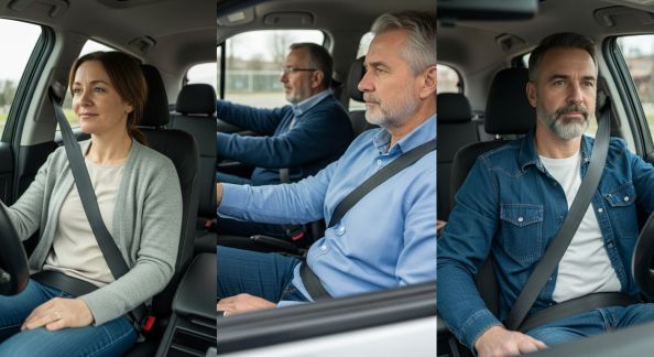 Port de la ceinture de sécurité : les particularités selon les passagers et les véhicules