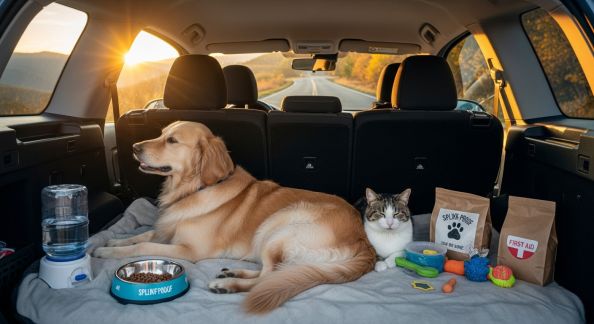Voyager avec un animal de compagnie : comment organiser la route au mieux