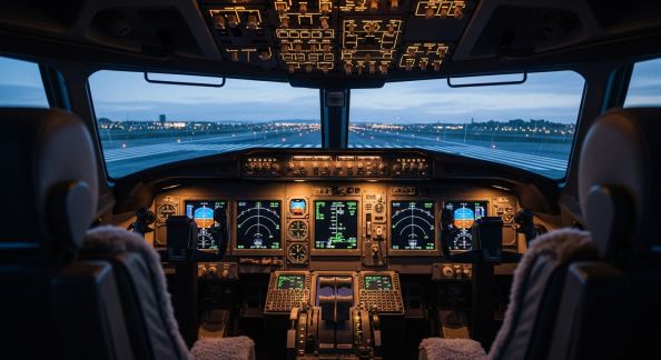Le monde secret des simulateurs de pilotage professionnels