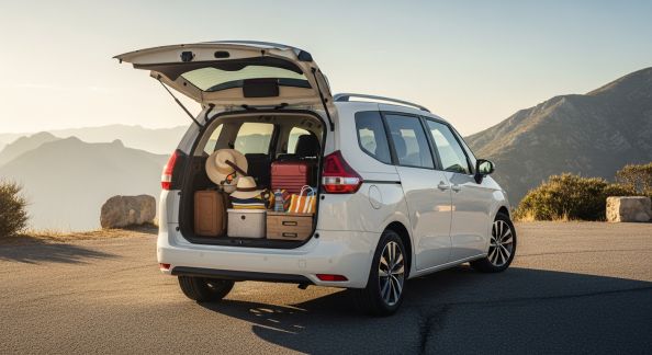 Test concret : minivan compact, le choix malin pour partir en vacances ?