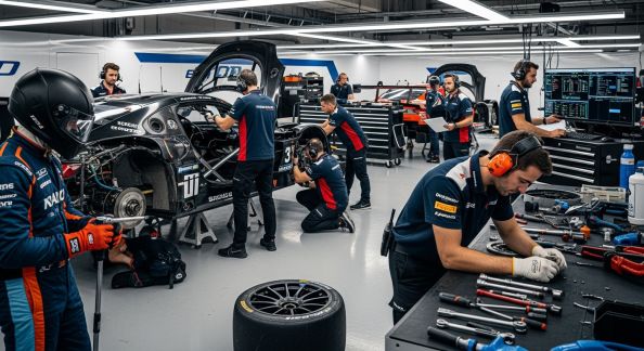 Les coulisses d’une équipe de course : métiers et organisation