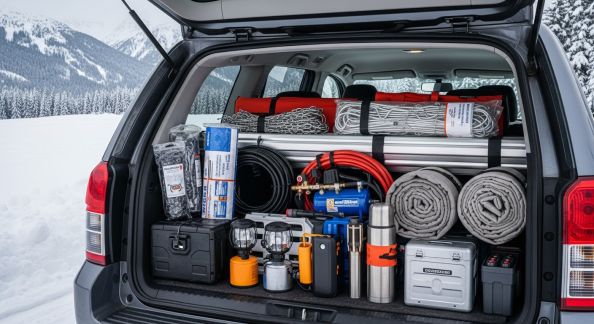 Quels équipements embarquer pour un road-trip hivernal réussi