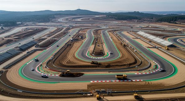 Comment est conçu un circuit moderne de compétition ?