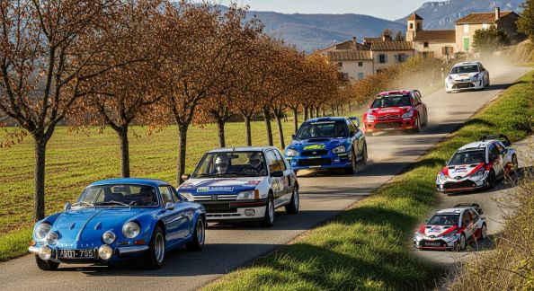 L'évolution des voitures de rallye en France