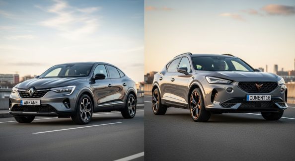 Comparatif : Renault Arkana E-Tech contre Cupra Formentor, lequel choisir pour vos trajets quotidiens ?