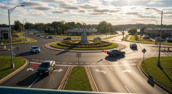 Ronds-points : adopter les bons réflexes pour éviter les accidents