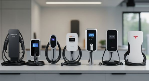 Comparatif des principales bornes de recharge à domicile