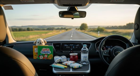 Voyager avec bébé en voiture : nos astuces pour des trajets sereins